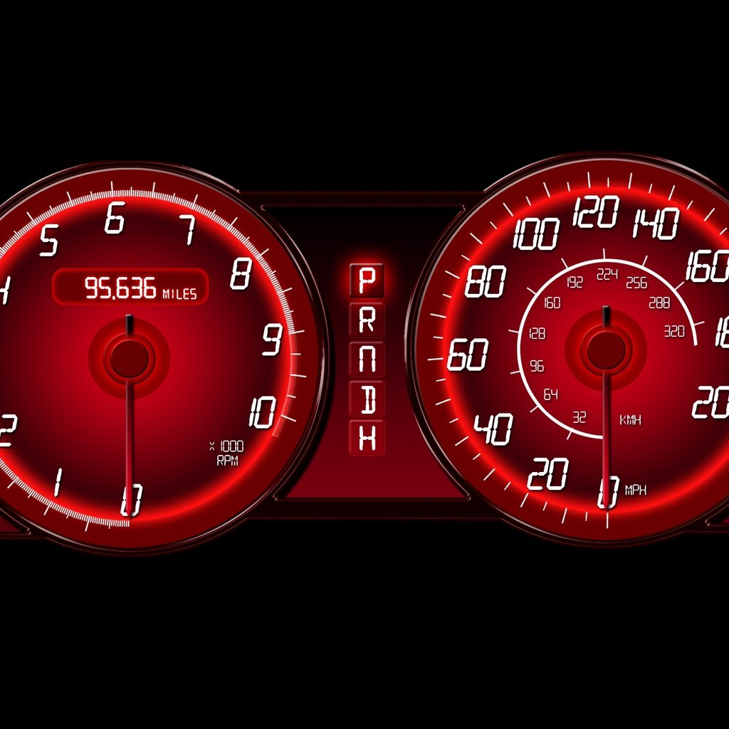 Обои спидометр спортивной машины, speedometer sports car разрешение 2560x1600 Загрузить