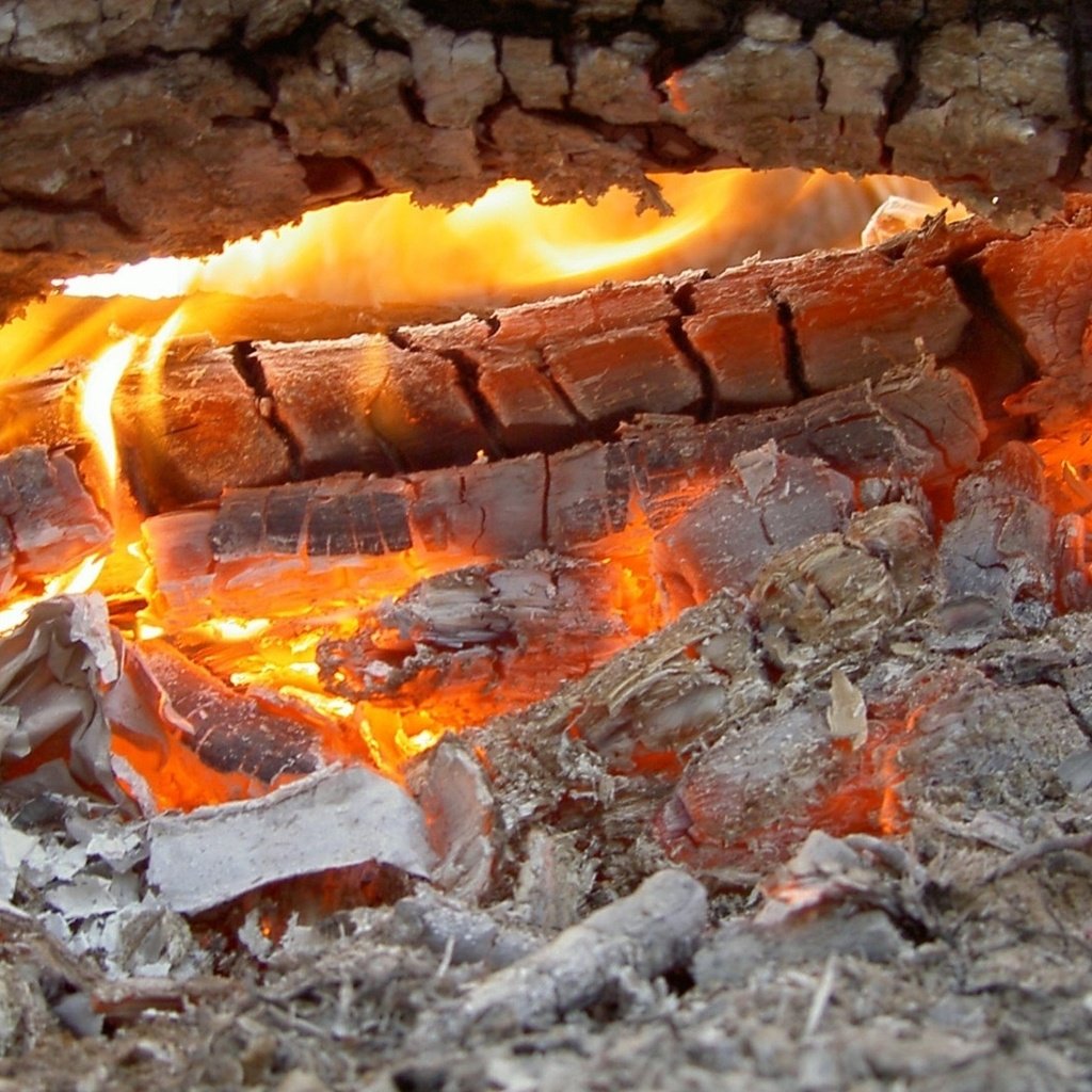 Обои пламя, яркое, всё, горячее, медленно, сжигает, дрова., flame, bright, all, hot, slowly, burns, firewood. разрешение 1920x1080 Загрузить