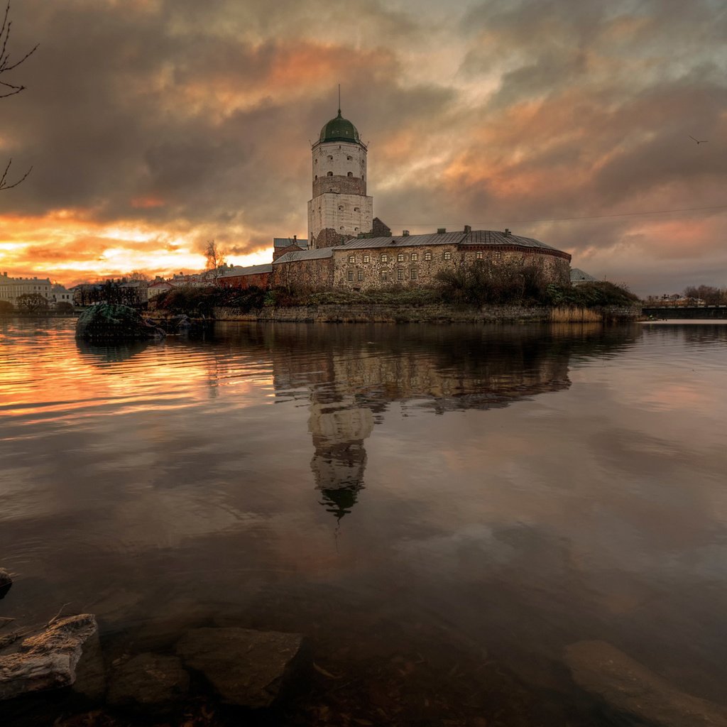 Обои осень, россия, выборг, выборгский замок, autumn, russia, vyborg разрешение 1920x1200 Загрузить