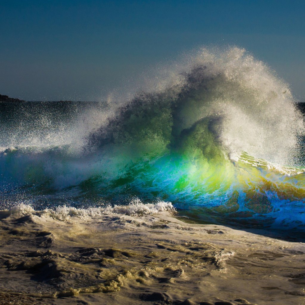 Обои море, волна, sea, wave разрешение 1920x1200 Загрузить