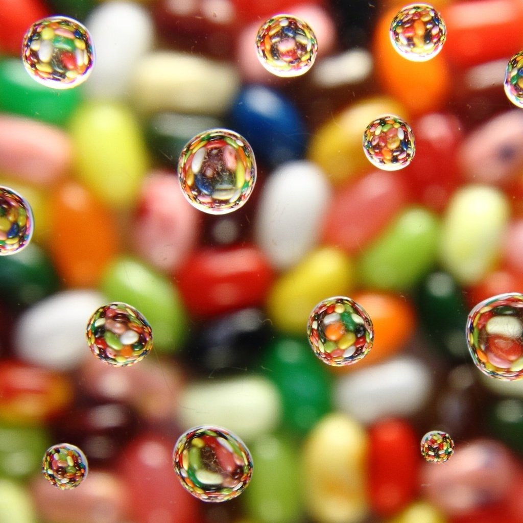 Обои фон, капли, разноцветные, конфеты, драже, background, drops, colorful, candy, pills разрешение 1920x1280 Загрузить