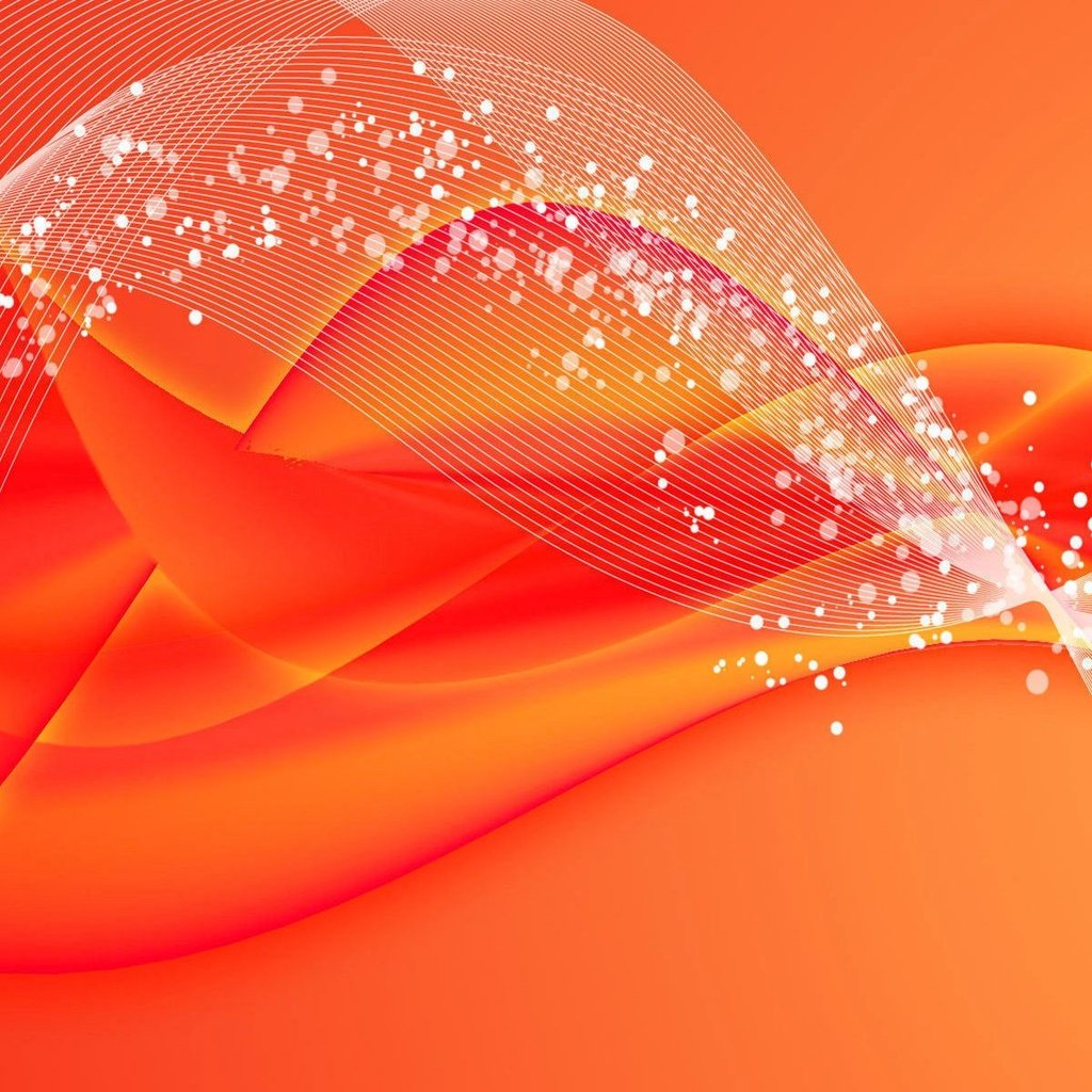 Обои абстракция, линии, волны, фон, цвет, оранжевый, изгибы, пузырьки, abstraction, line, wave, background, color, orange, curves, bubbles разрешение 1920x1200 Загрузить