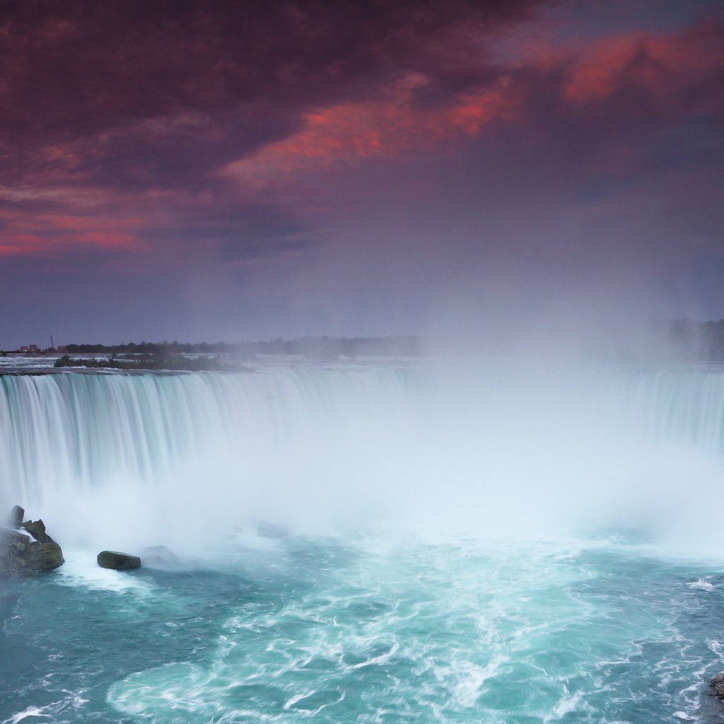 Обои водопад, ниагара, обрушивается, waterfall, niagara, falls разрешение 2560x1600 Загрузить