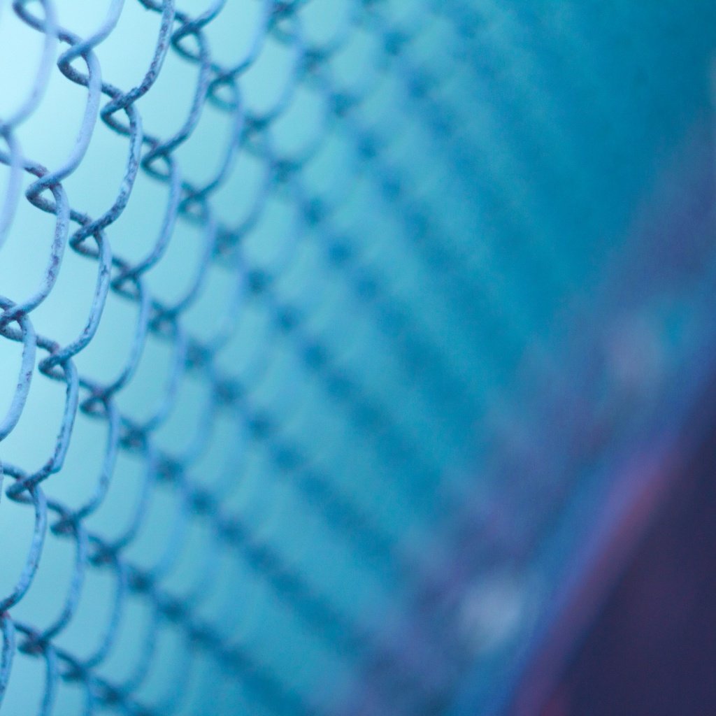 Обои макро, фон, синий, забор, размытость, сетка, рабица, macro, background, blue, the fence, blur, mesh, netting разрешение 1920x1280 Загрузить