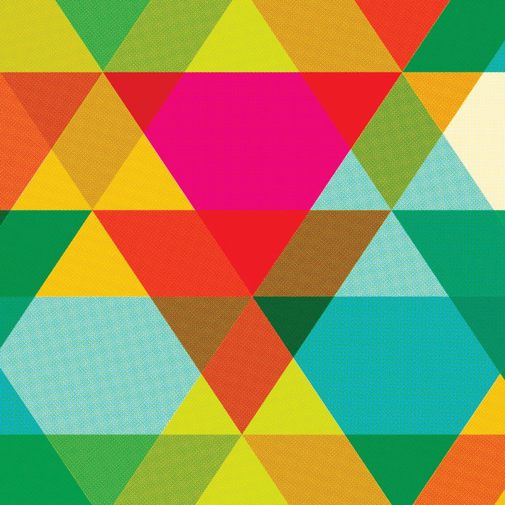 Обои абстракция, цвет, треугольники, abstraction, color, triangles разрешение 1920x1080 Загрузить
