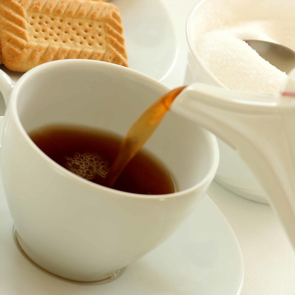 Обои чашка, чай, сахар, печенье, доброе утро, cup, tea, sugar, cookies, good morning разрешение 3888x2592 Загрузить