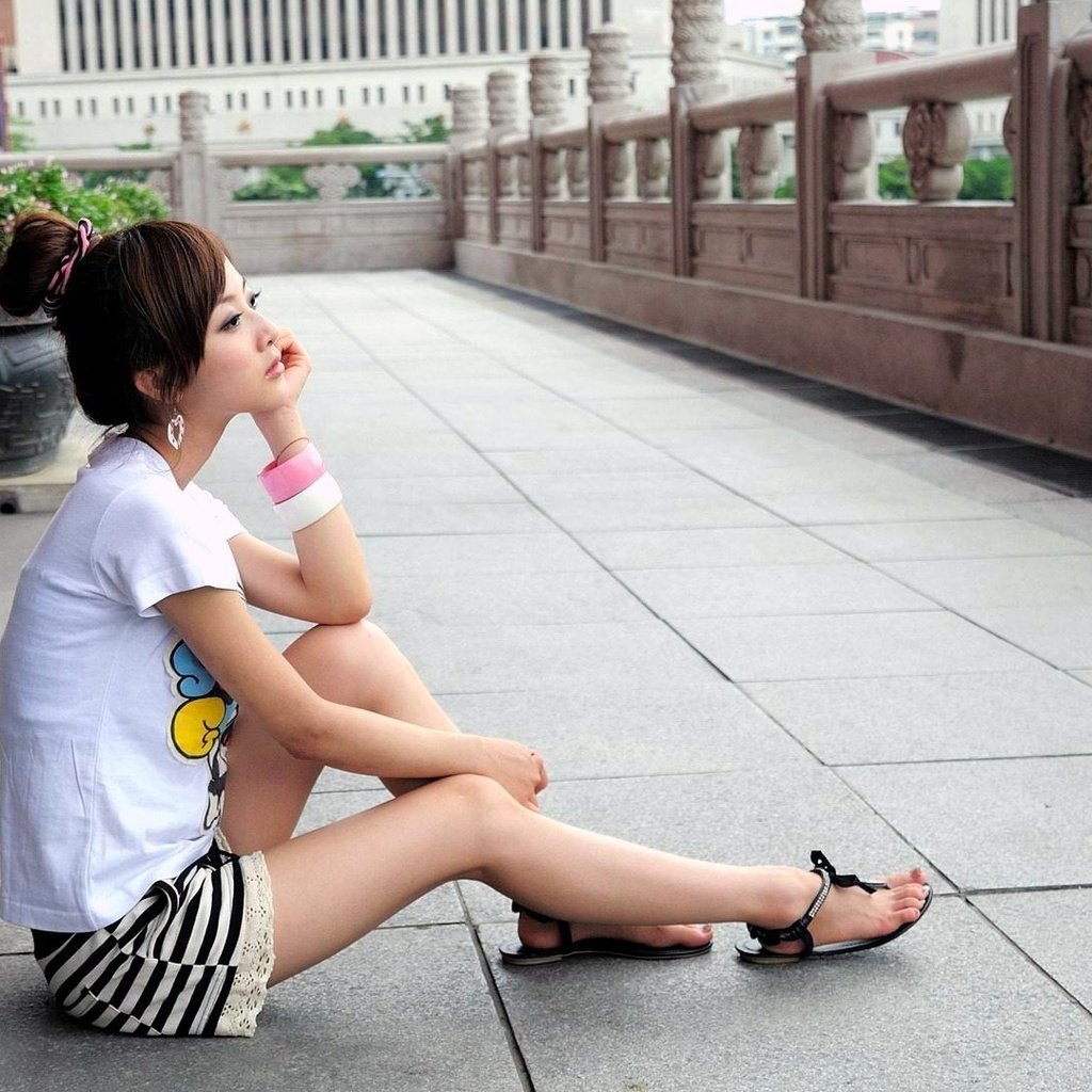 Обои девушка, азиатка, симпатичная, mikako zhang kaijie, girl, asian, cute разрешение 1920x1080 Загрузить