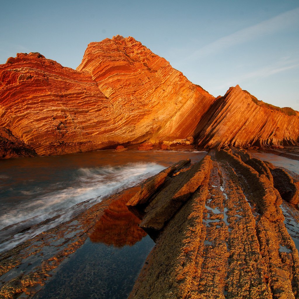 Обои скалы, природа, море, rocks, nature, sea разрешение 2880x1916 Загрузить
