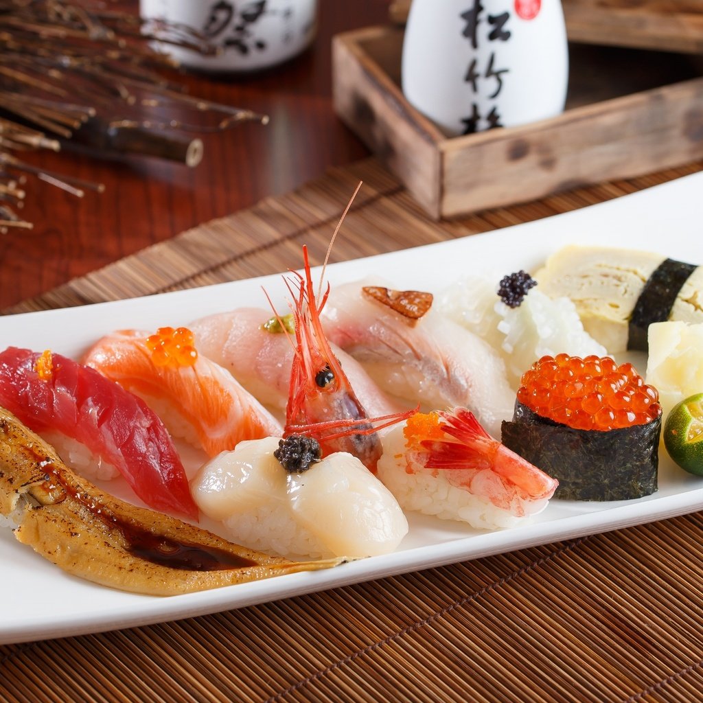 Обои лайм, рыба, икра, рис, суши, морепродукты, креветки, lime, fish, caviar, figure, sushi, seafood, shrimp разрешение 3000x1873 Загрузить