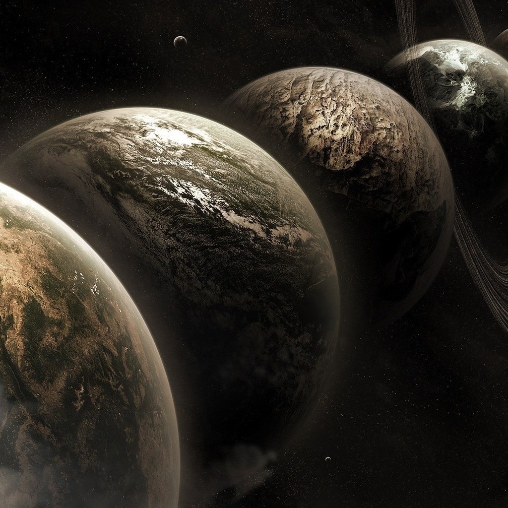 Обои космос, планеты, space, planet разрешение 1920x1080 Загрузить