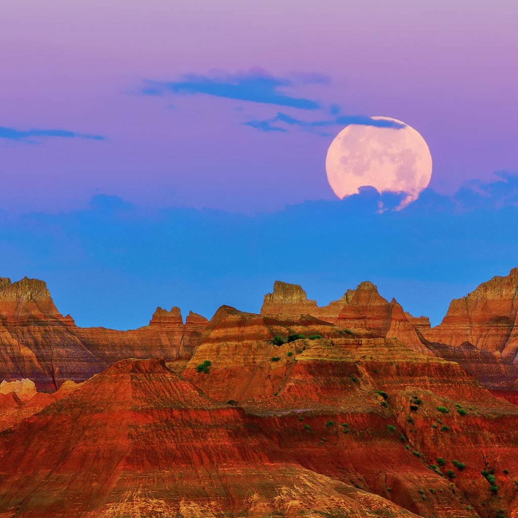 Обои утро, сша, южная дакота, национальный парк бэдлендс, morning, usa, south dakota, badlands national park разрешение 1920x1200 Загрузить