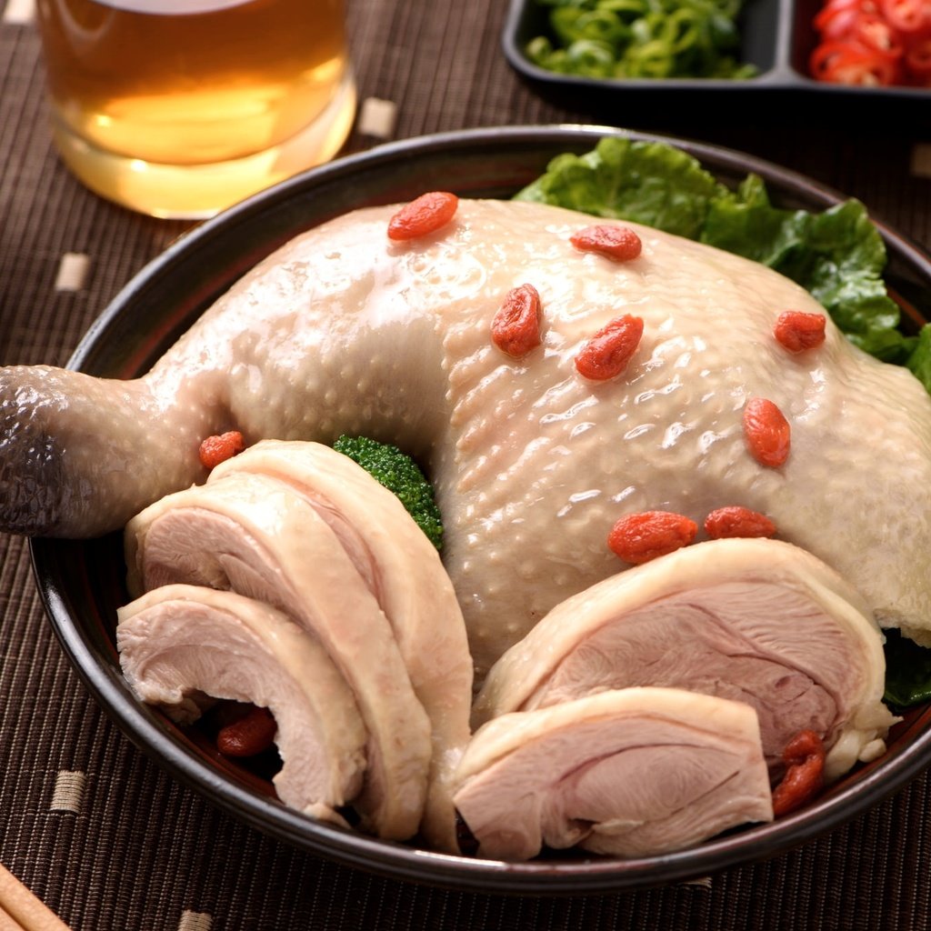 Обои мясо, курица, азиатская кухня, годжи, meat, chicken, asian cuisine, goji разрешение 2048x1367 Загрузить