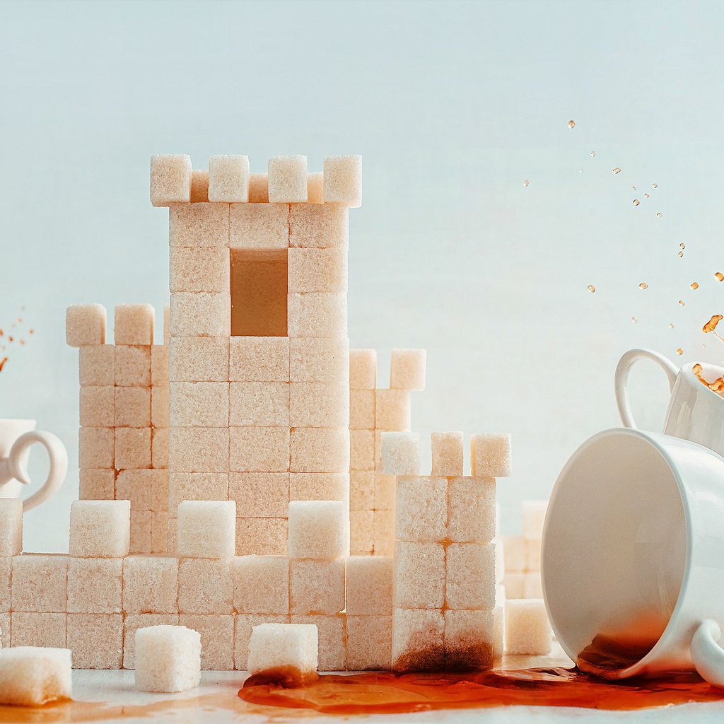 Обои замок, чай, чашки, сахар, рафинад, castle, tea, cup, sugar, rafinad разрешение 2048x1367 Загрузить