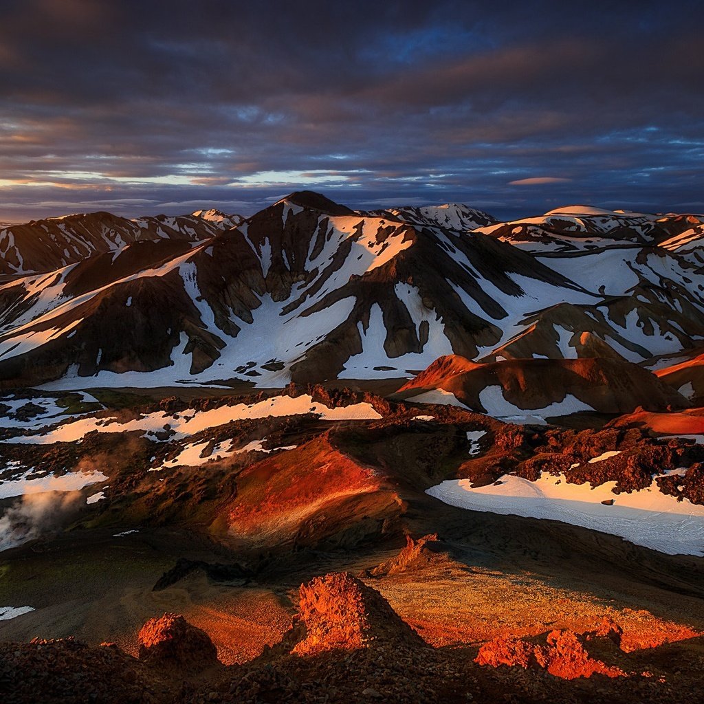 Обои небо, свет, облака, горы, снег, the sky, light, clouds, mountains, snow разрешение 1920x1272 Загрузить