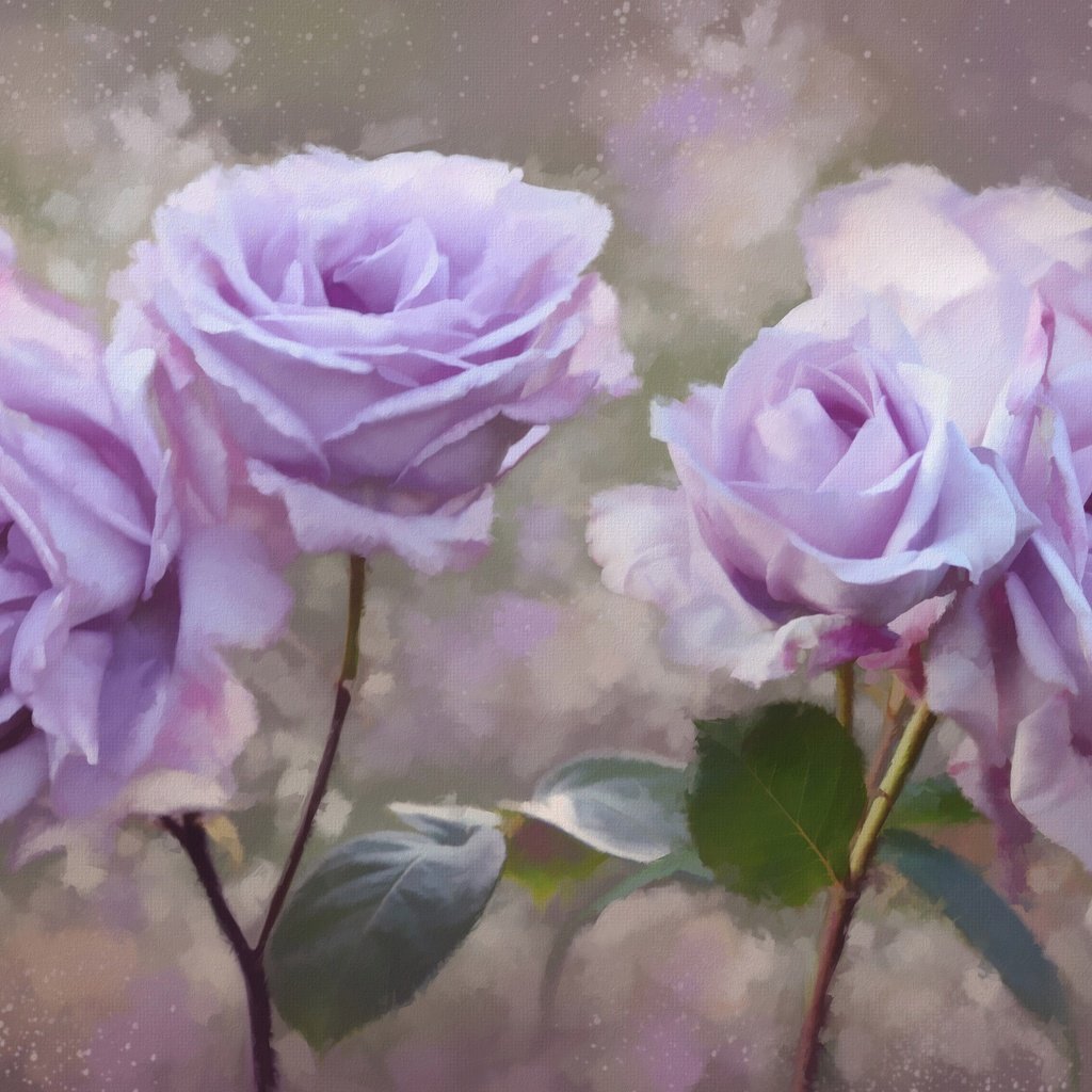 Обои цветы, розы, лепестки, живопись, flowers, roses, petals, painting разрешение 5020x2848 Загрузить