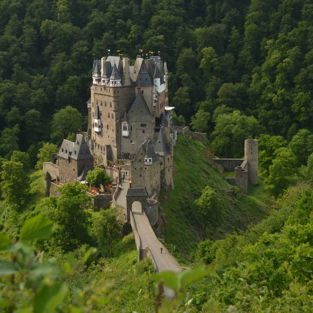 Обои природа, панорама, замок, германия, замок эльц, виршем, nature, panorama, castle, germany, eltz castle, wierschem разрешение 4608x3072 Загрузить