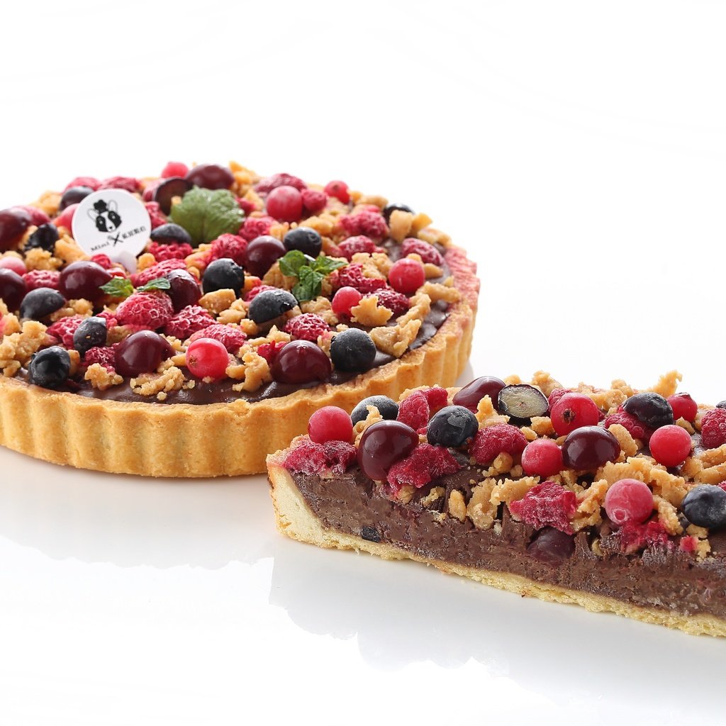 Обои ягоды, шоколад, выпечка, пирог, начинка, berries, chocolate, cakes, pie, filling разрешение 2048x1365 Загрузить