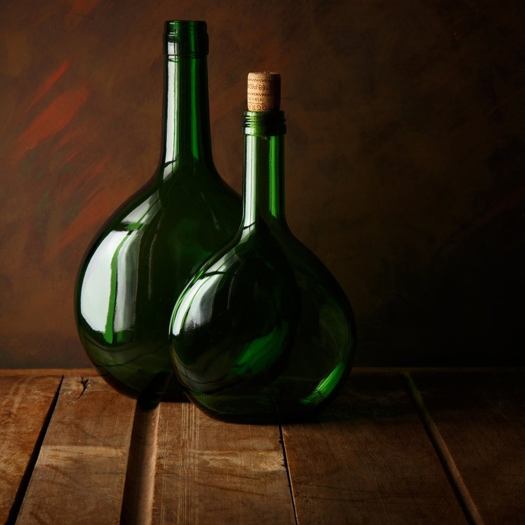 Обои стекло, бутылки, две, пробки, two green bottles, glass, bottle, two, tube разрешение 2048x1504 Загрузить