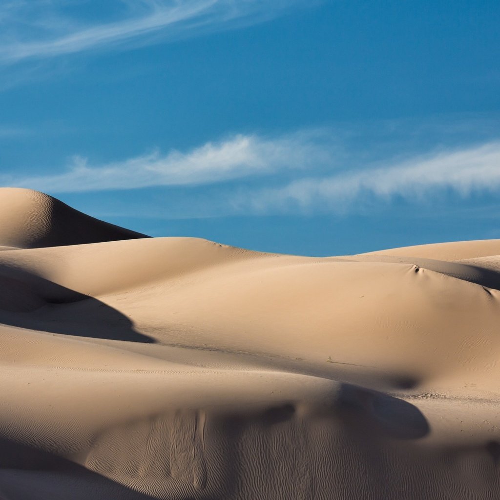 Обои пейзаж, песок, пустыня, дюны, landscape, sand, desert, dunes разрешение 2880x1800 Загрузить