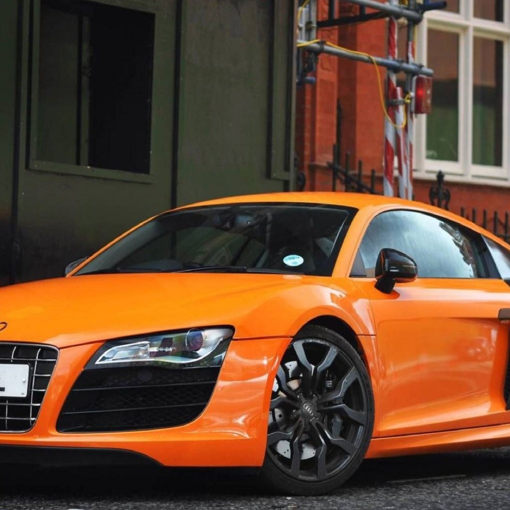 Обои ауди, автомобили, автомобиль audi r8, orange car, audi, cars, audi r8 разрешение 2560x1600 Загрузить