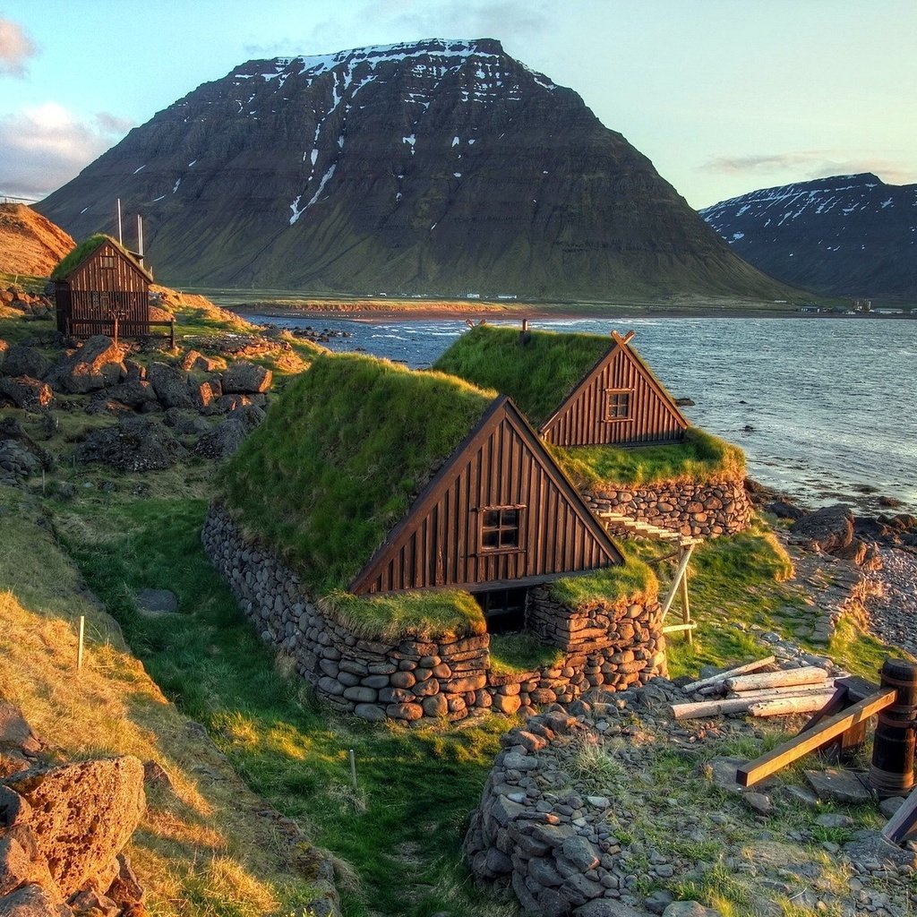 Поселение-музей викингов в Исландии