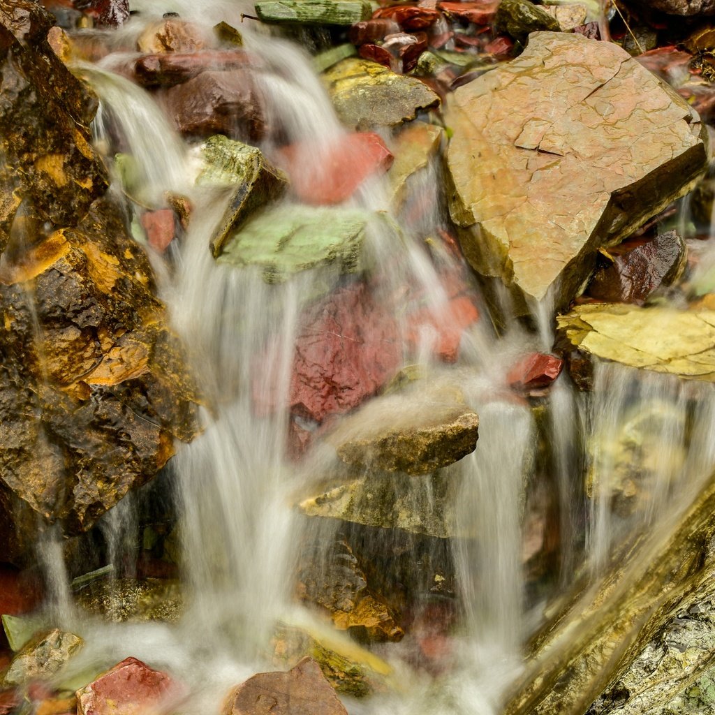 Обои вода, природа, камни, ручей, краски, water, nature, stones, stream, paint разрешение 4912x3264 Загрузить