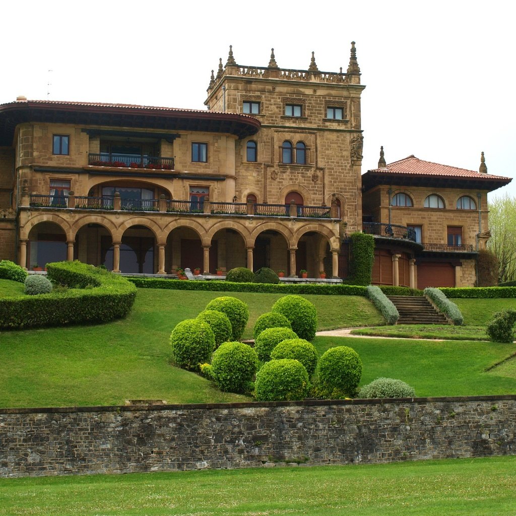 Обои парк, архитектура, дворец, испания, palacio lezama leguizamon, park, architecture, palace, spain разрешение 2876x1920 Загрузить