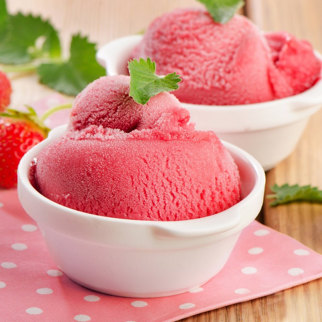 Фруктово ягодное мороженое