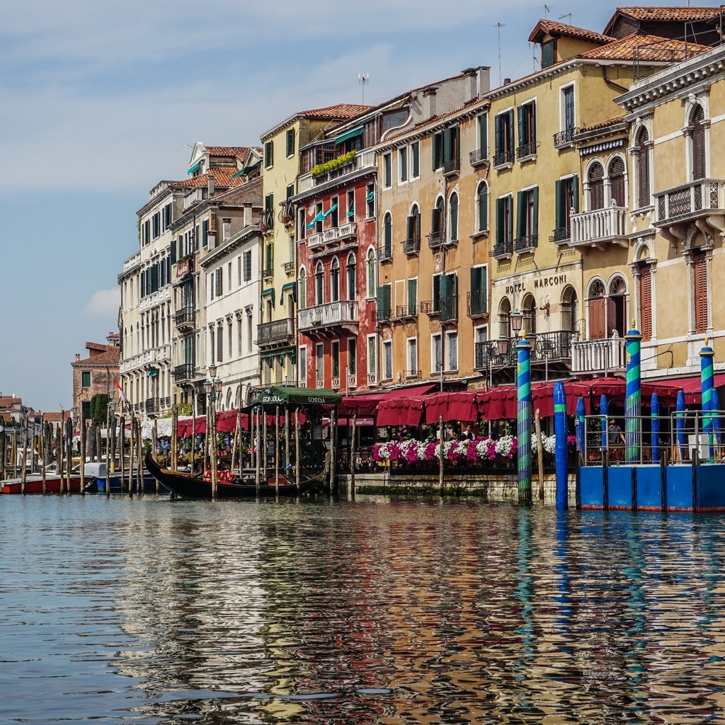 Обои вода, венеция, канал, италия, гранд-канал, water, venice, channel, italy, the grand canal разрешение 6000x4000 Загрузить