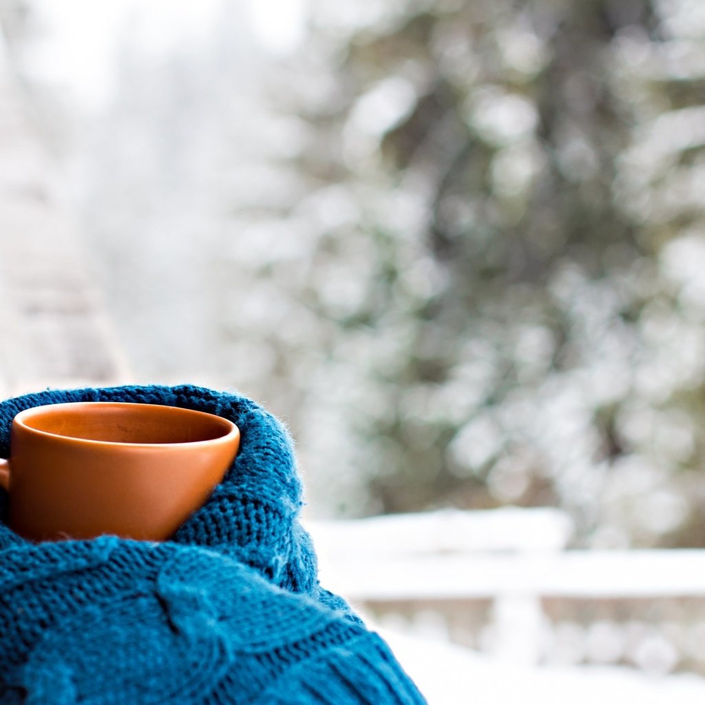 Обои зима, кофе, окно, чашка, шарф, winter, coffee, window, cup, scarf разрешение 2560x1706 Загрузить