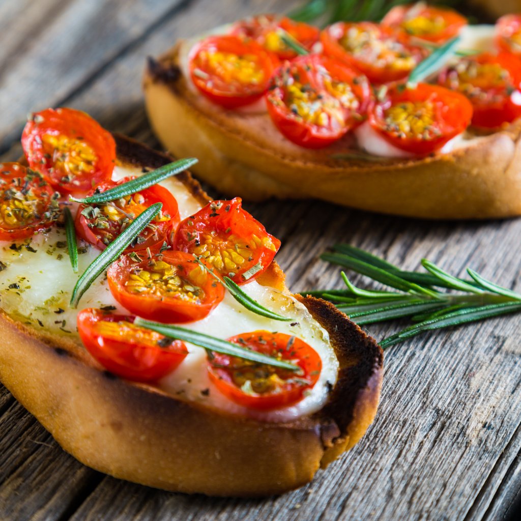 Обои брускетта, bruschetta разрешение 5760x3840 Загрузить