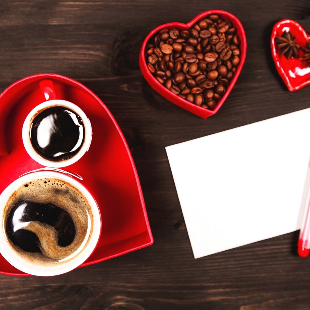 Обои кофе, записка, кофейные зерна, чашки, день святого валентина, 14 февраля, бадьян, coffee, note, coffee beans, cup, valentine's day, 14 feb, star anise разрешение 2880x1800 Загрузить