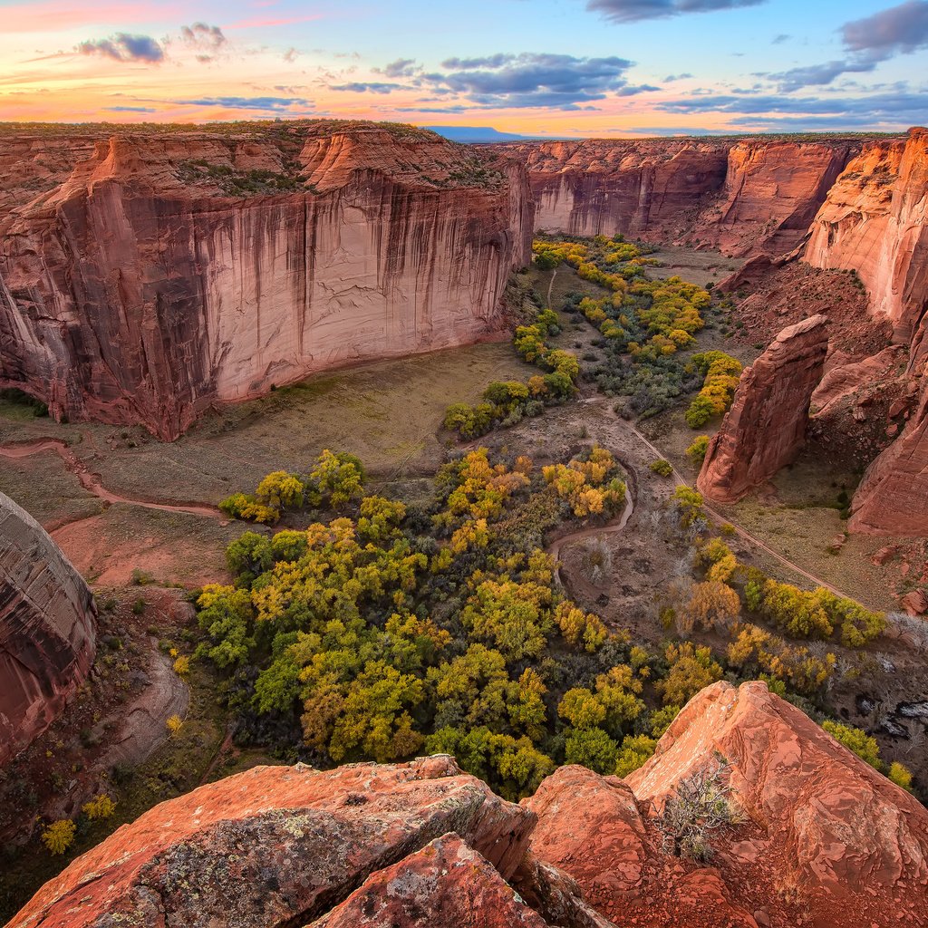 Обои небо, облака, скалы, природа, пейзаж, каньон, michael wilson, the sky, clouds, rocks, nature, landscape, canyon разрешение 3840x2400 Загрузить