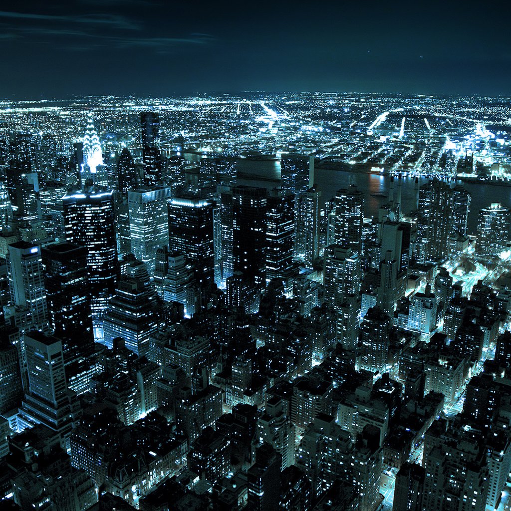 Обои ночь, огни, город, сша, нью-йорк, night, lights, the city, usa, new york разрешение 1920x1200 Загрузить