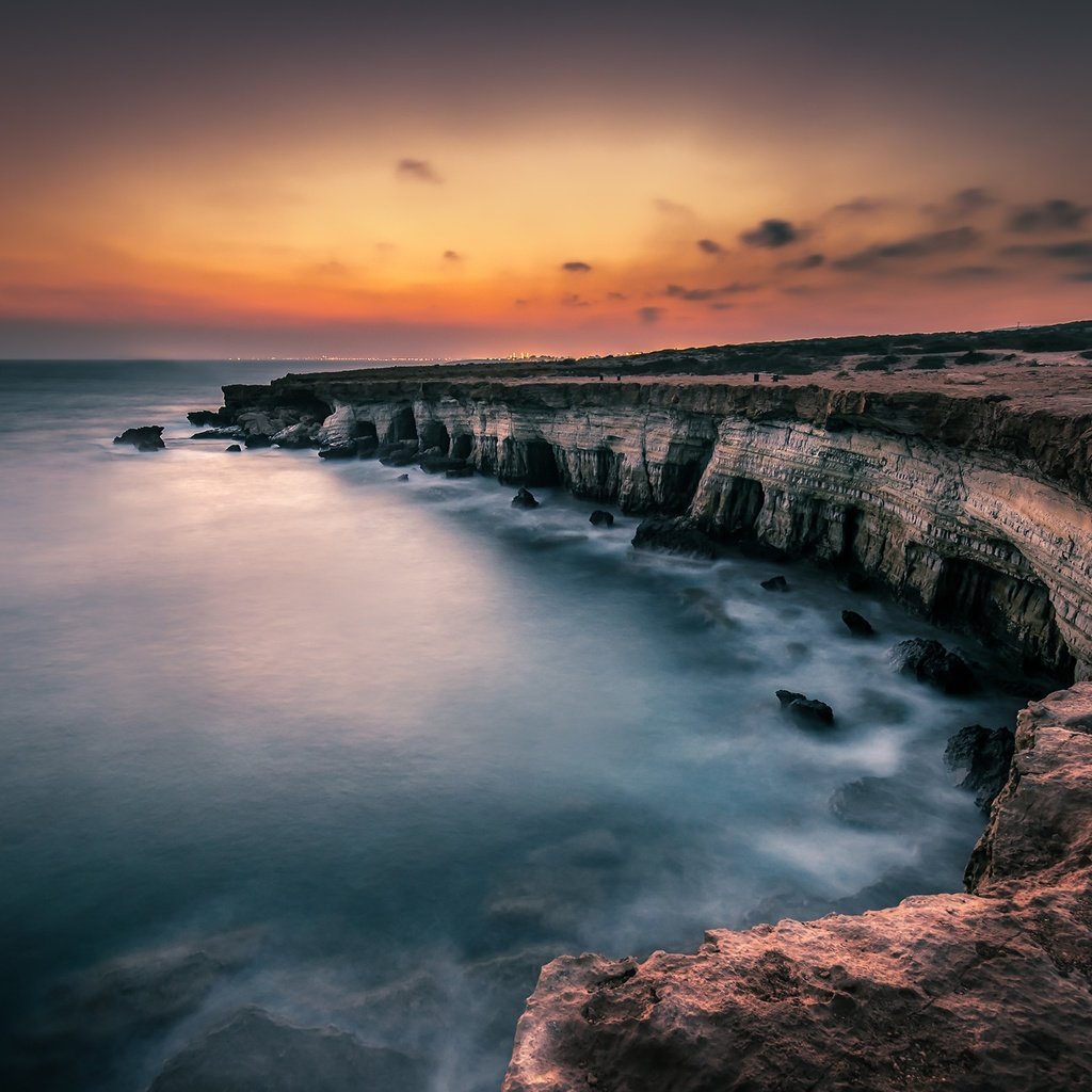 Обои море, кипр, caves ayia napa, sea, cyprus разрешение 2048x1298 Загрузить