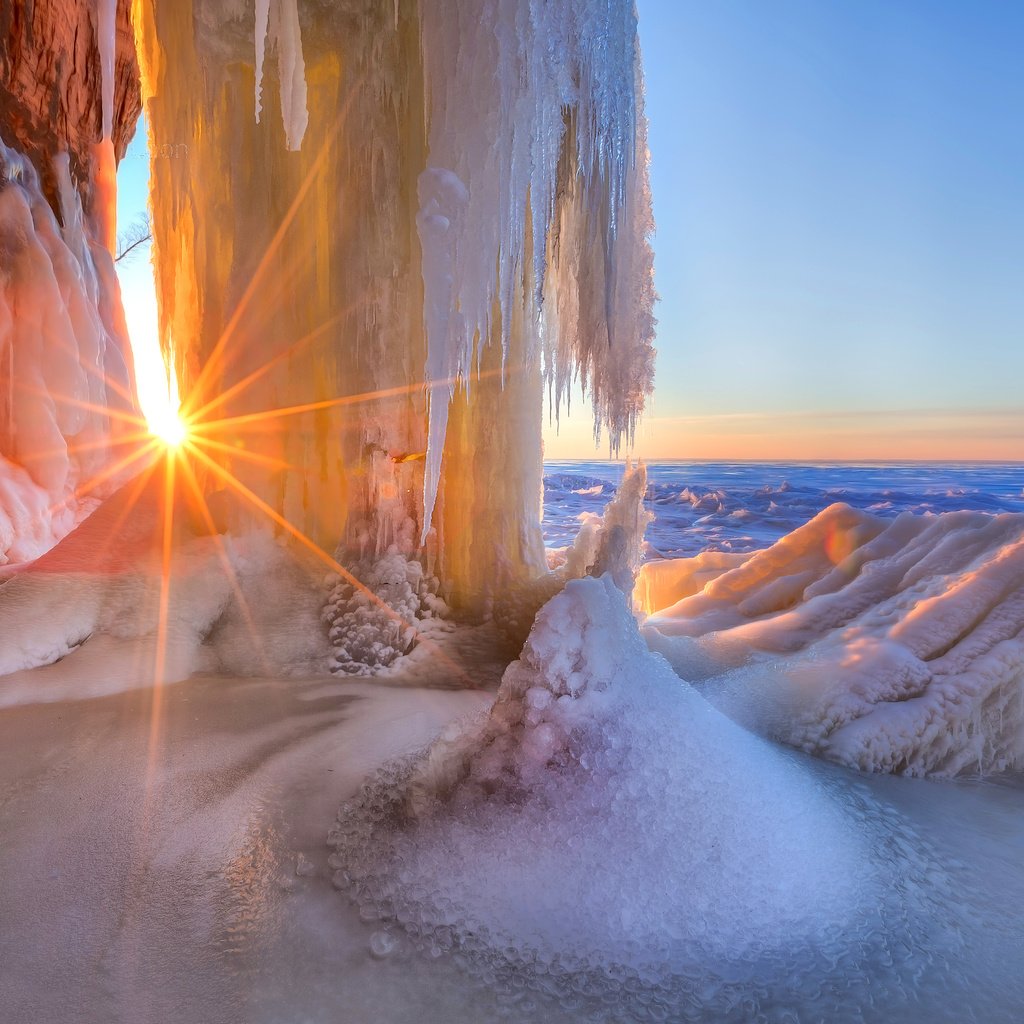 Обои мороз и солнце — день чудесный, frost and sun day is wonderful разрешение 5397x3598 Загрузить