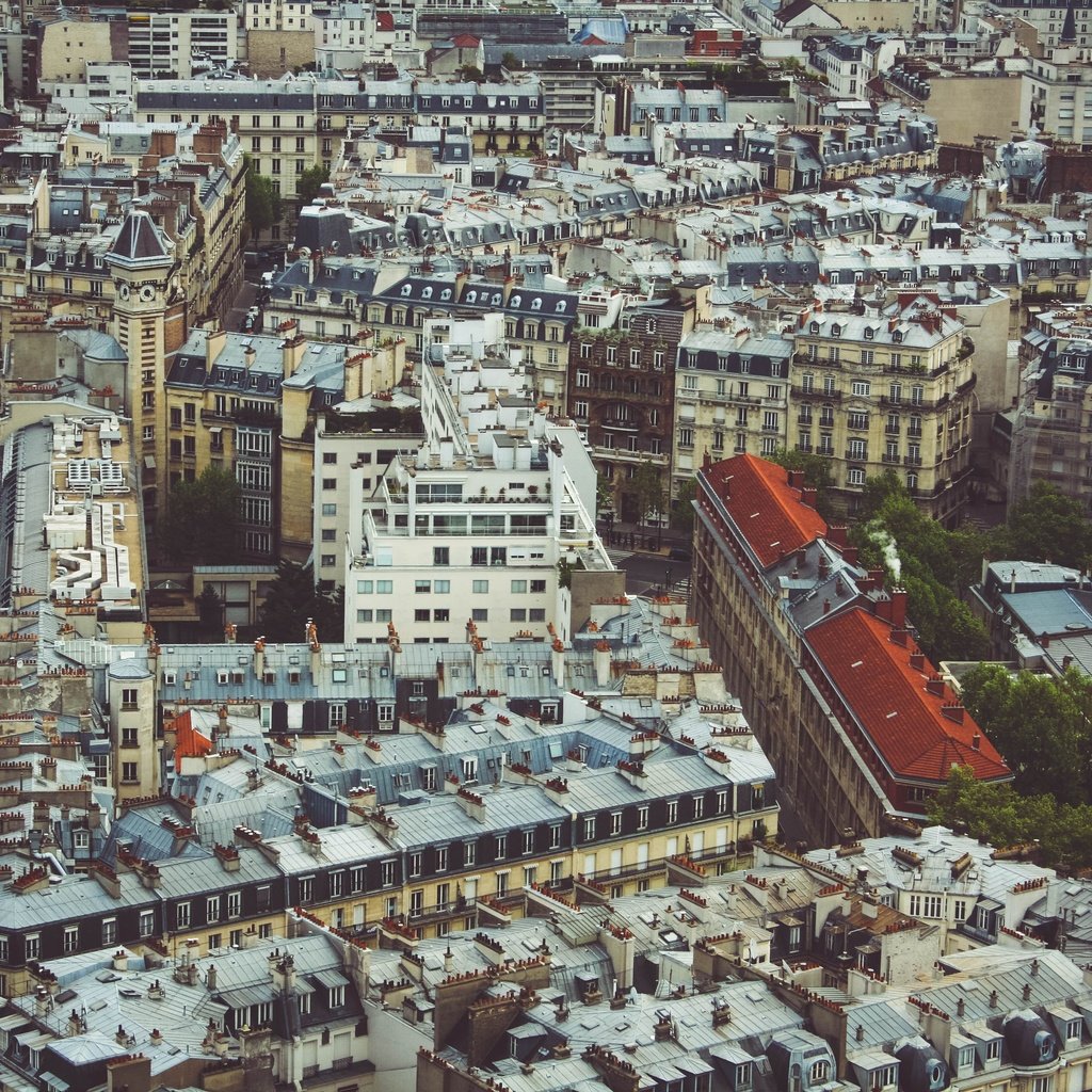 Обои город, дома, париж, франция, вид с высоты, the city, home, paris, france, the разрешение 3888x2592 Загрузить