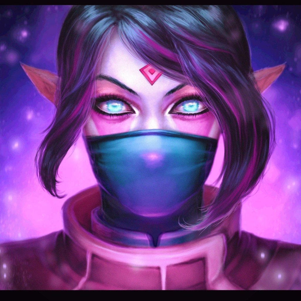 Обои арт, маска, взгляд, лицо, artwork, дота 2, lanaya, templar assassin, ланая, art, mask, look, face, dota 2, lana разрешение 2560x1810 Загрузить