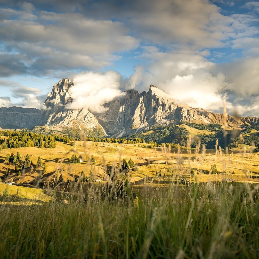 Обои свет, горы, природа, долина, light, mountains, nature, valley разрешение 1920x1200 Загрузить