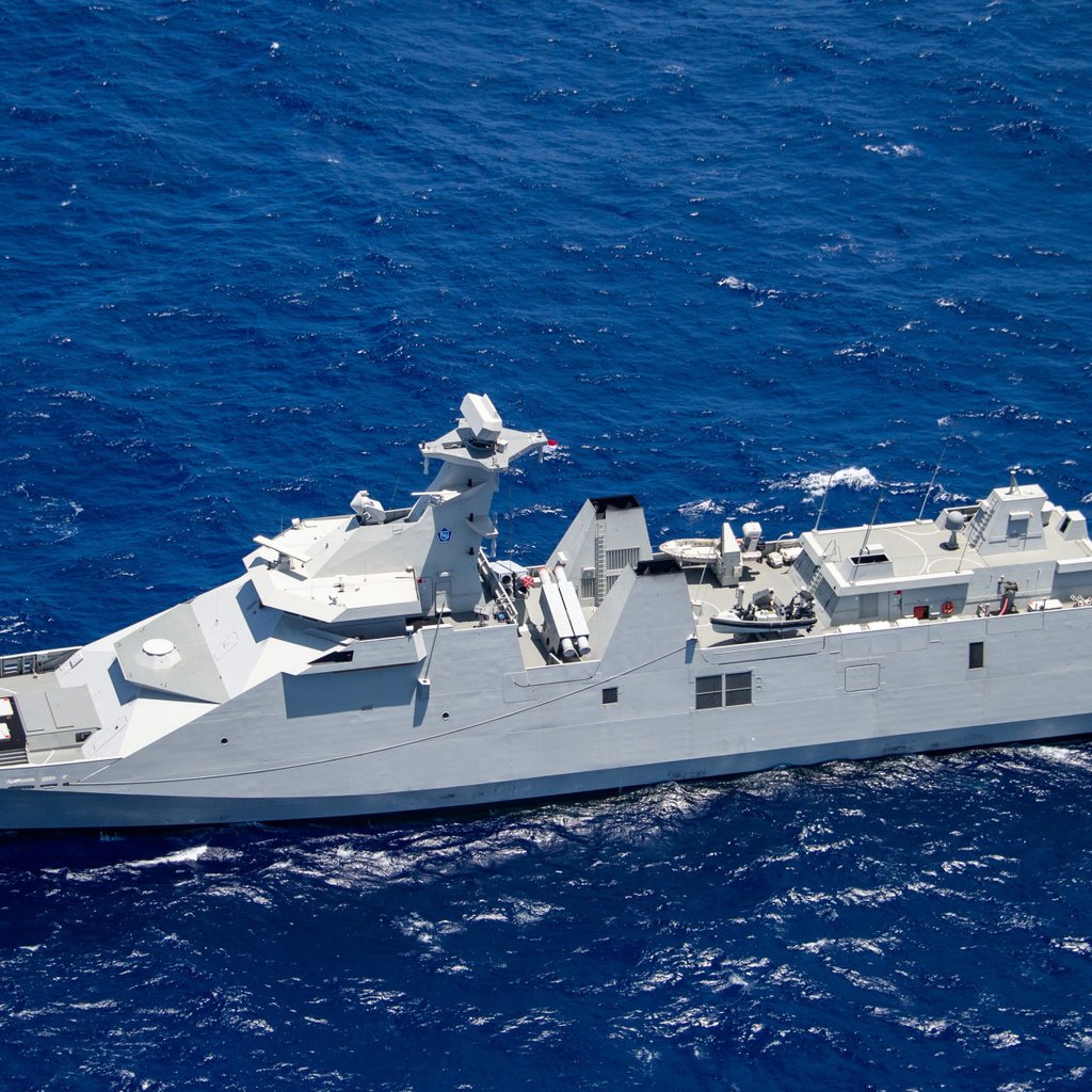 Обои фрегат, вмс индонезии, kri martadinata (331), frigate, the navy of indonesia разрешение 2112x1188 Загрузить