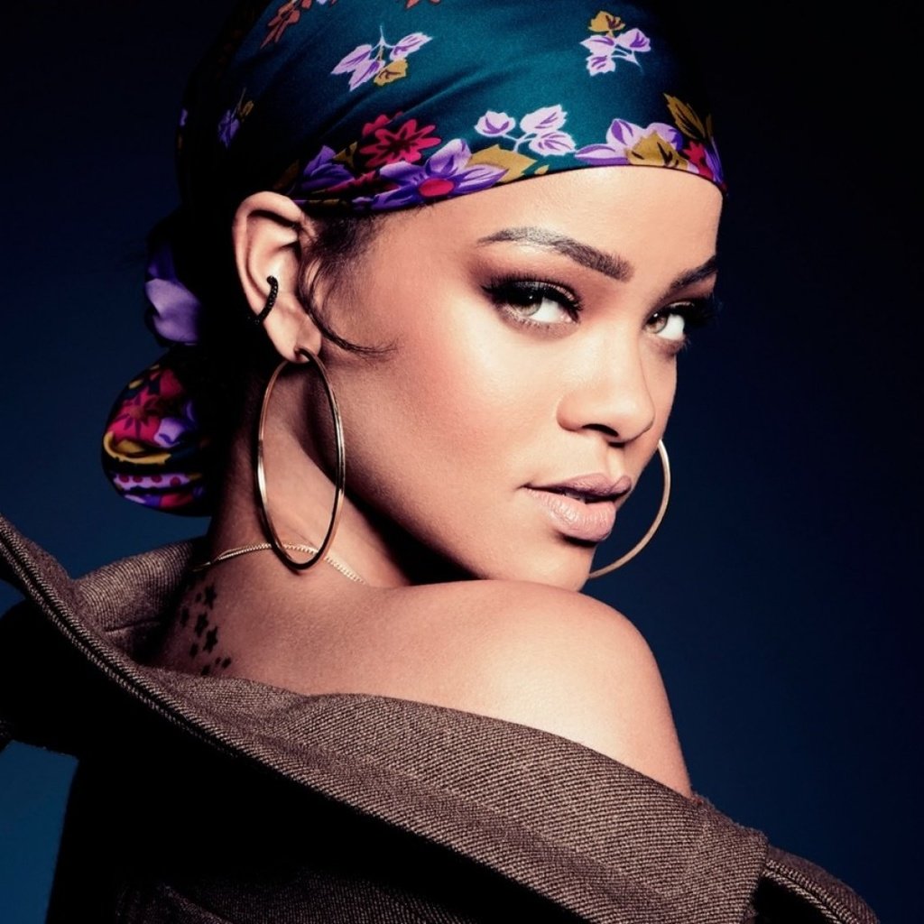 Обои девушка, портрет, взгляд, губы, лицо, певица, рианна, girl, portrait, look, lips, face, singer, rihanna разрешение 1920x1080 Загрузить