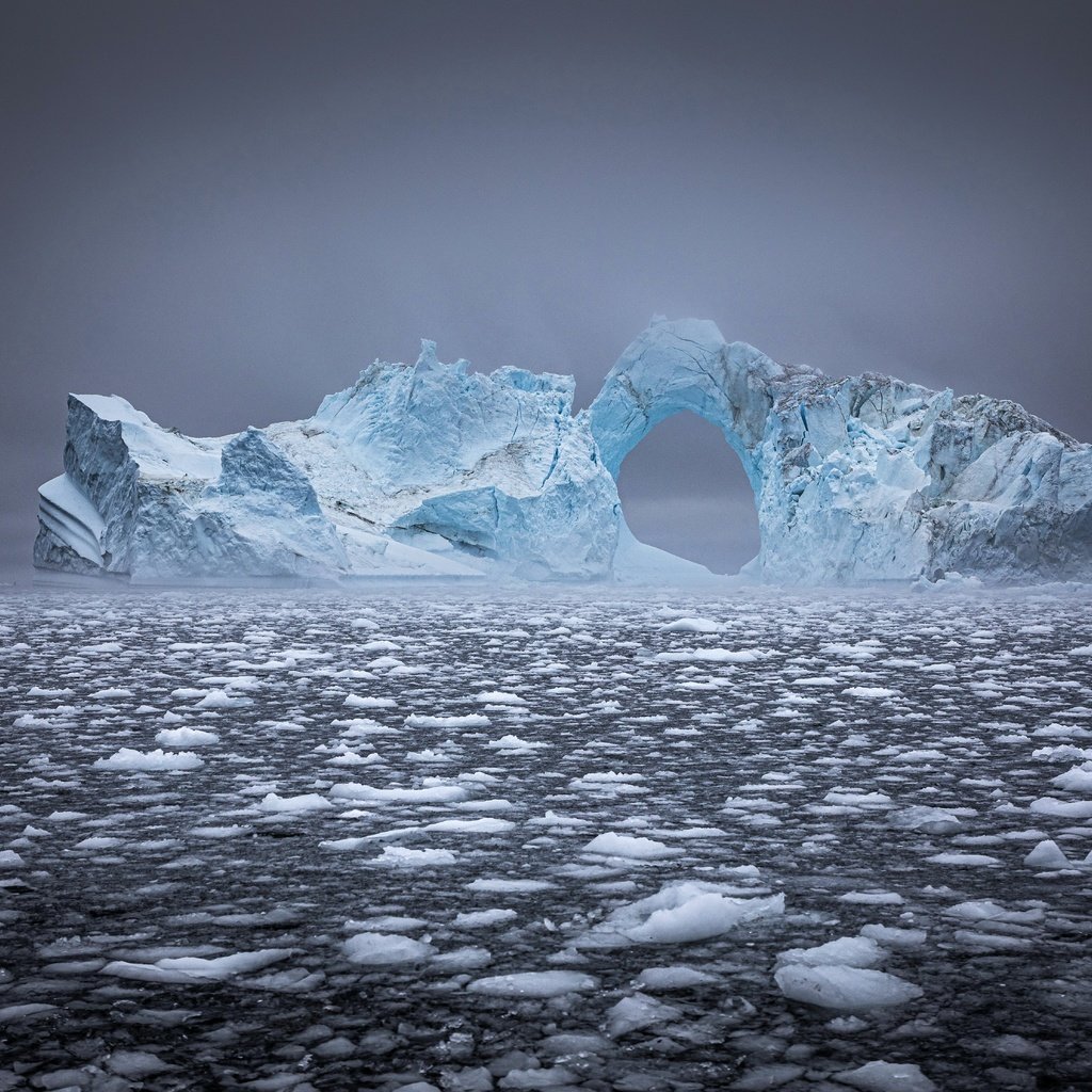 Обои природа, море, лёд, айсберг, гренландия, nature, sea, ice, iceberg, greenland разрешение 6676x4451 Загрузить