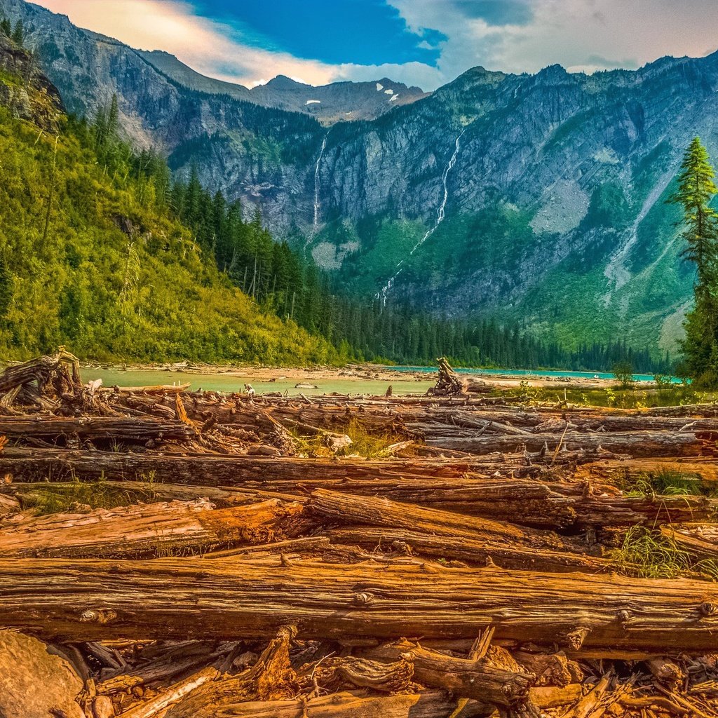 Обои сша, монтана, национальный парк глейшер, glacier national park headquarters, usa, montana, glacier national park разрешение 2048x1403 Загрузить