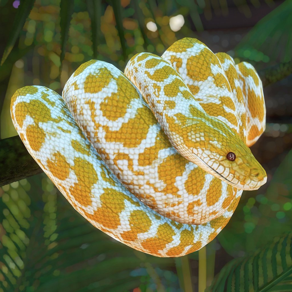 Обои природа, желтый, рендеринг, змея, питон, боке, nature, yellow, rendering, snake, python, bokeh разрешение 3840x2160 Загрузить