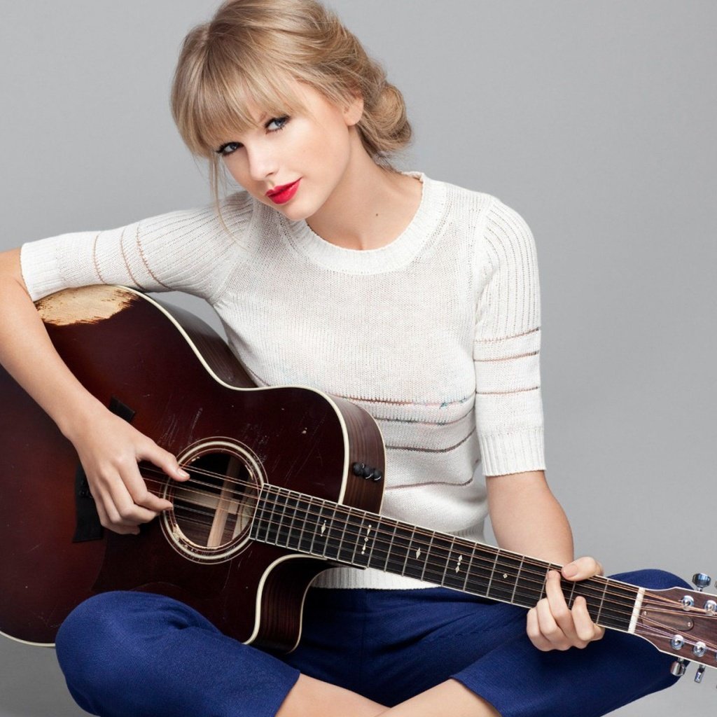 Обои гитара, музыка, певица, тейлор свифт, guitar, music, singer, taylor swift разрешение 3840x2160 Загрузить