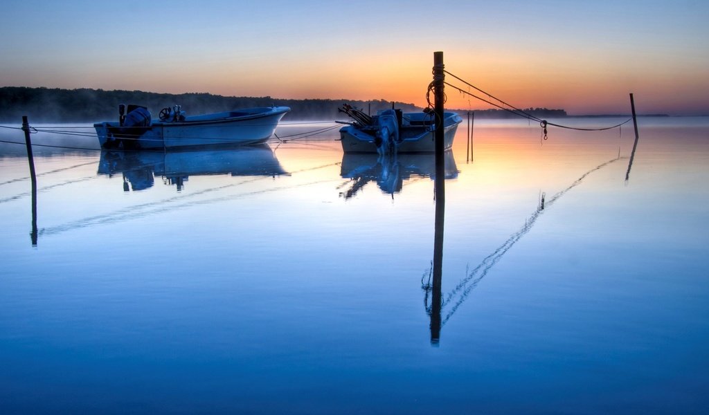 Обои вода, синий, туман, лодка, water, blue, fog, boat разрешение 1920x1200 Загрузить