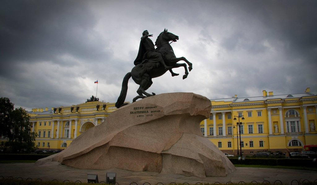 Обои санкт-петербург, питер, памятник, петр, медный всадник, saint petersburg, peter, monument, the bronze horseman разрешение 2560x1600 Загрузить