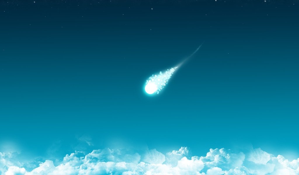 Обои облака, синий, минимализм, комета, clouds, blue, minimalism, comet разрешение 2650x1600 Загрузить