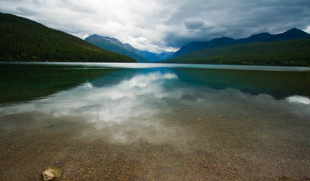 Обои вода, озеро, горы, water, lake, mountains разрешение 2560x1600 Загрузить