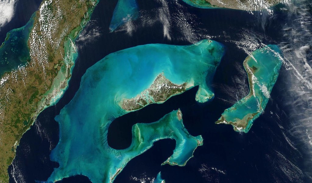 Обои острова, океан, с космоса, islands, the ocean, from space разрешение 1920x1200 Загрузить